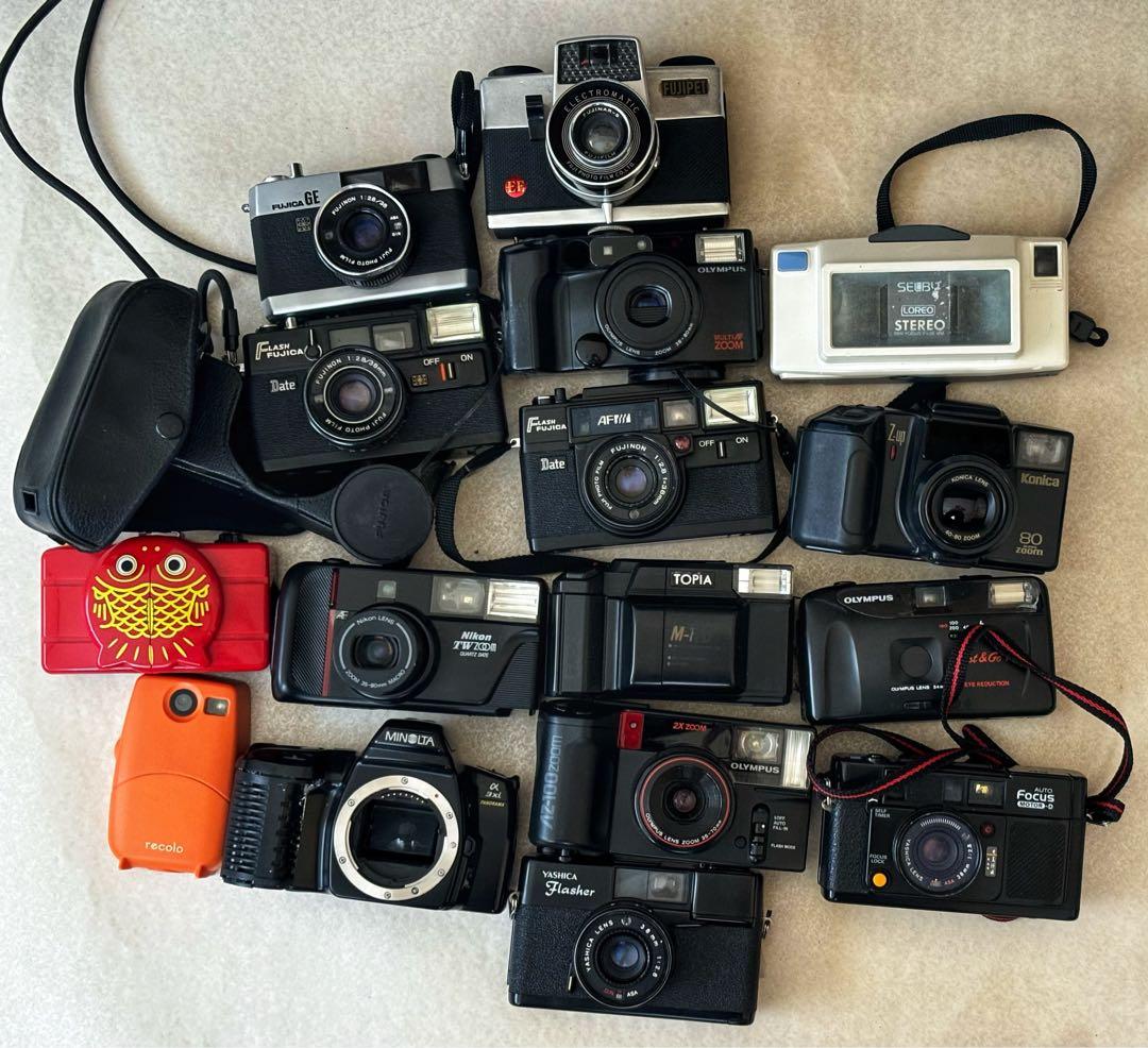フィルムカメラセット 多様なモデル（ジャンク品まとめ売り) - メルカリ