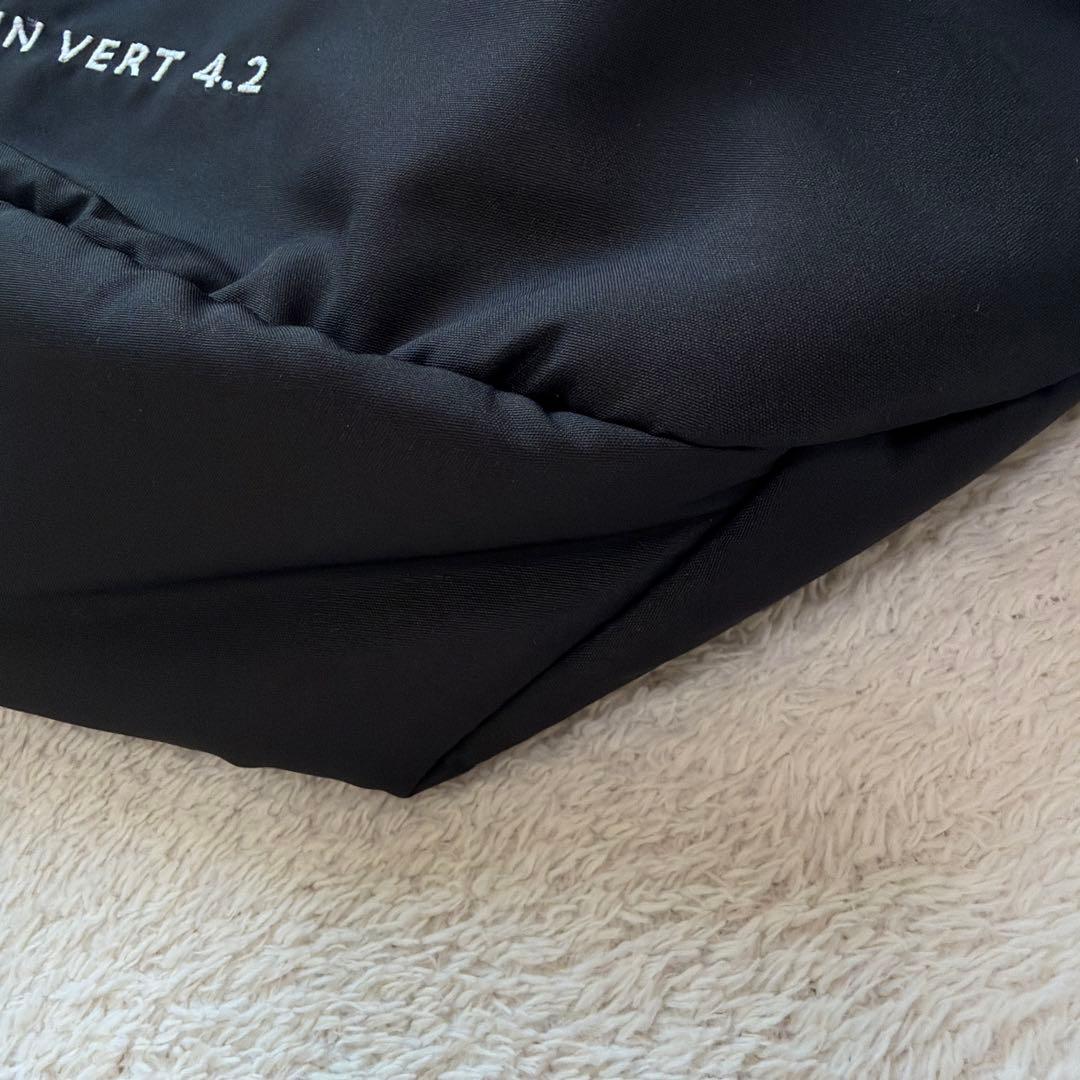 DANTON ダントン ポリエステルタフタ スリングバッグ ブラック