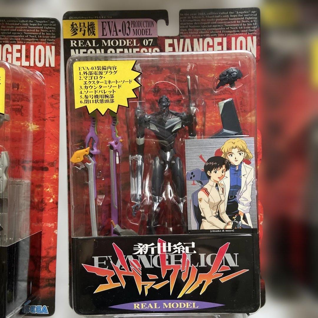 新世紀エヴァンゲリオン REAL MODEL フィギュアセット