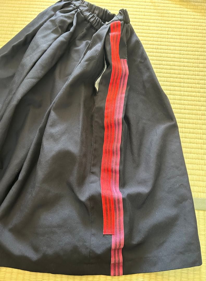 コムデギャルソン　濃紺プリーツスカート