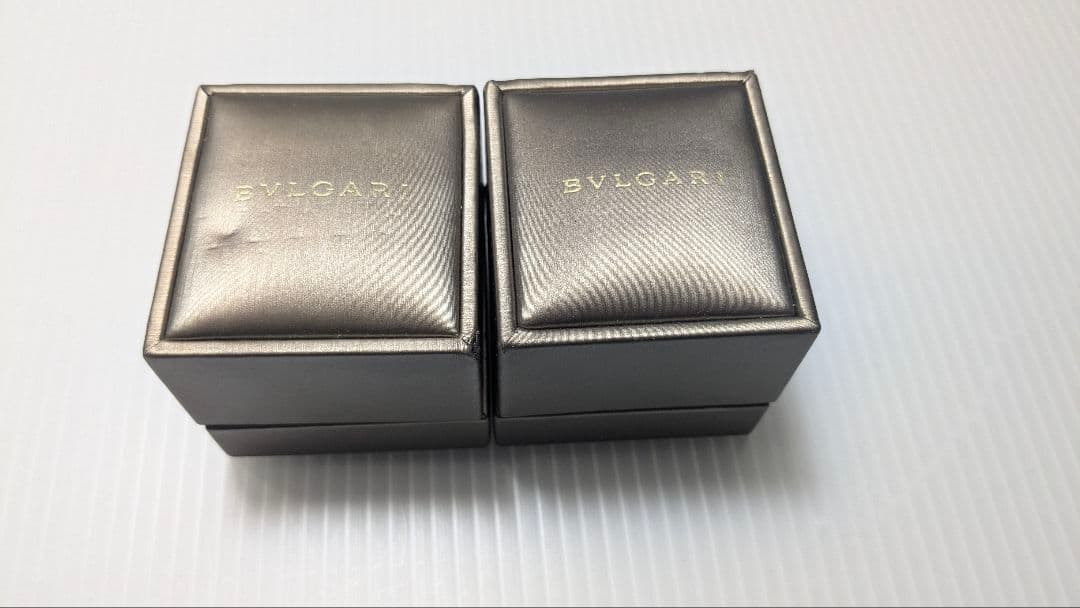 BVLGARI ブルガリ 純正 ジュエリーケース 空箱 2個セット 正規品