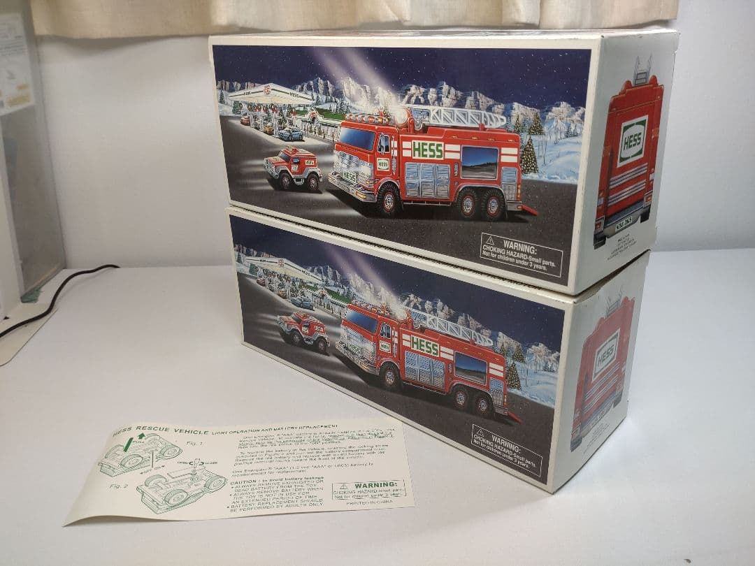 アンティーク HESS おもちゃ消防車