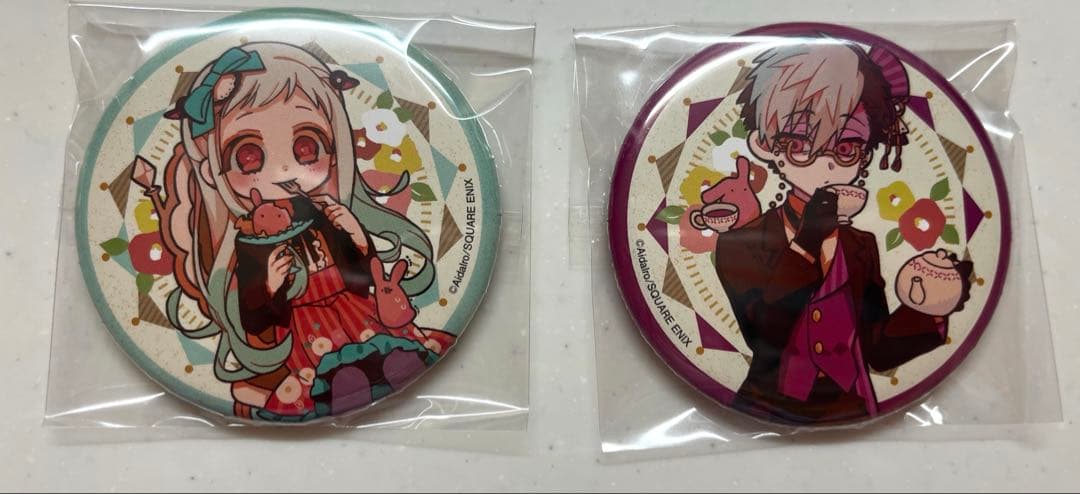 レア》地縛少年花子くん 花子くん お茶会 アニメガ 缶バッジ 寧々 土籠