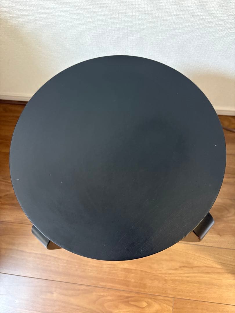 【最終価格】Artek スツール E60 ブラック ラッカー 4本脚