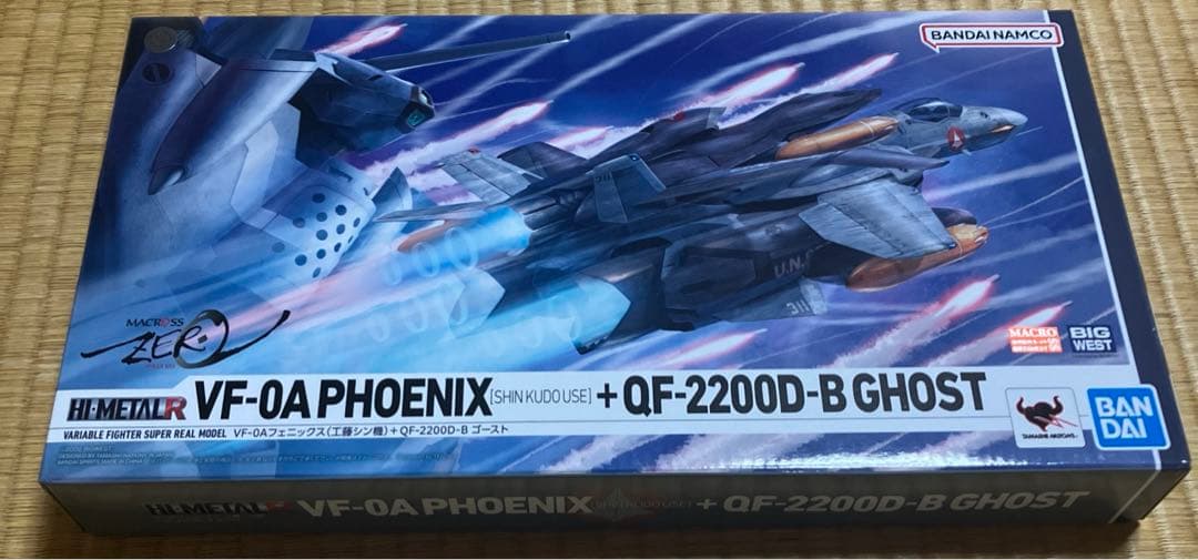 HI-L R マクロスゼロ VF-0A&ゴーストフィギュア