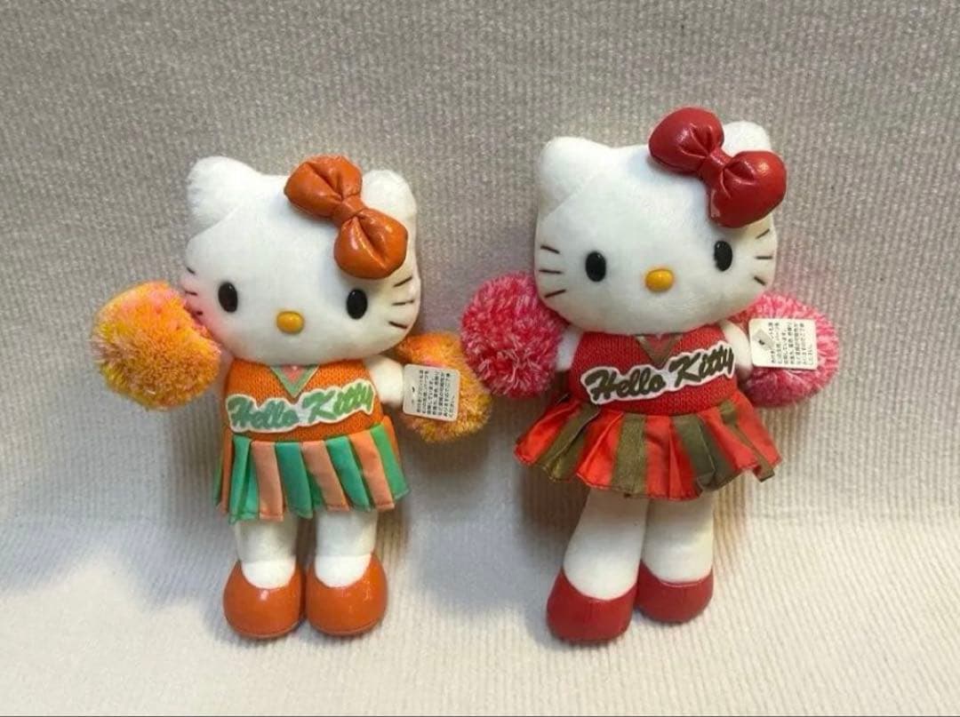 ユキ タグ付き☆激レア コスプレ チアガール 長脚 4体 ぬいぐるみ