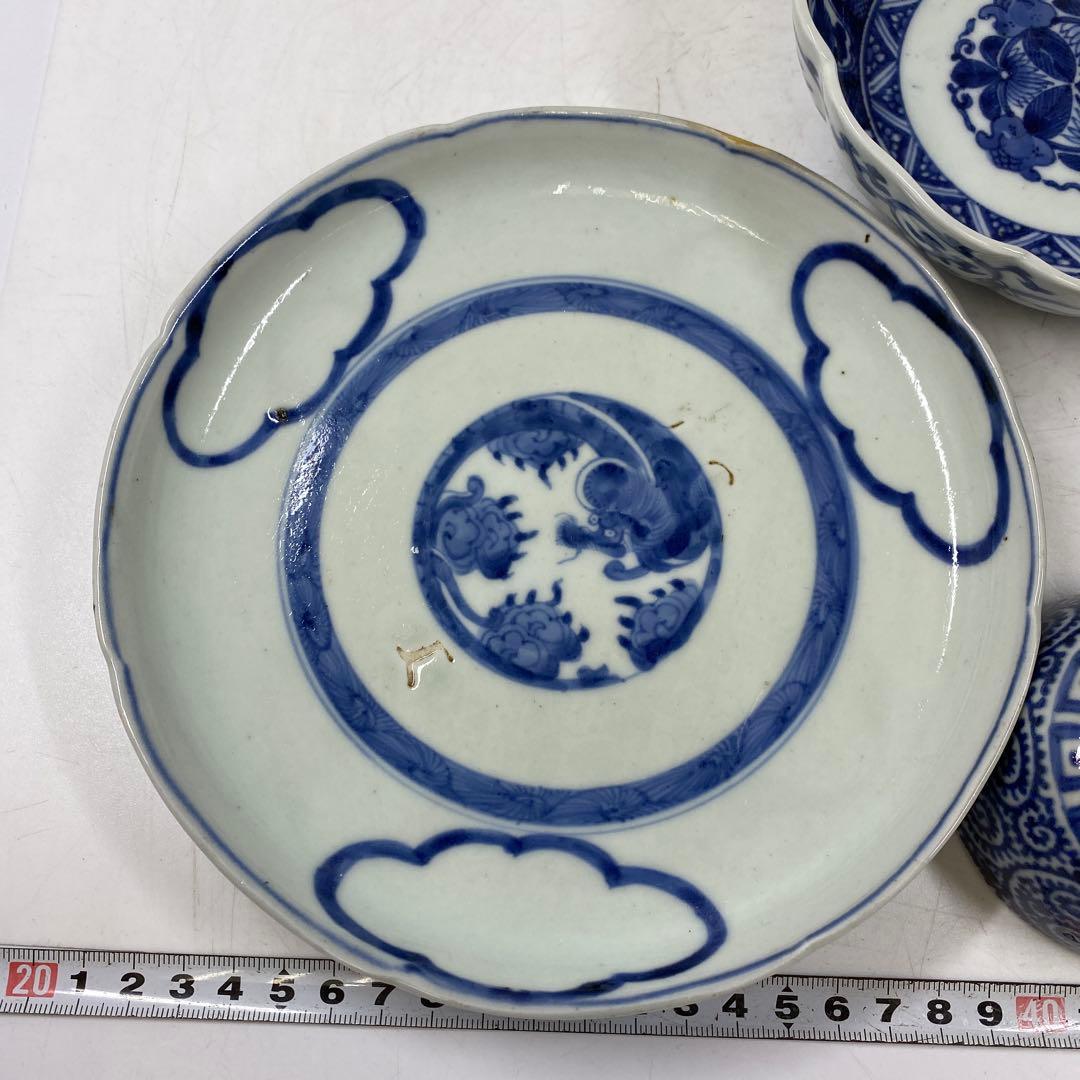 古伊万里　上手皿等　5点　東さ7-0811③