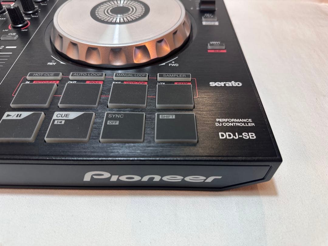 Pioneer DDJ-SB シルバー Decksaver付き