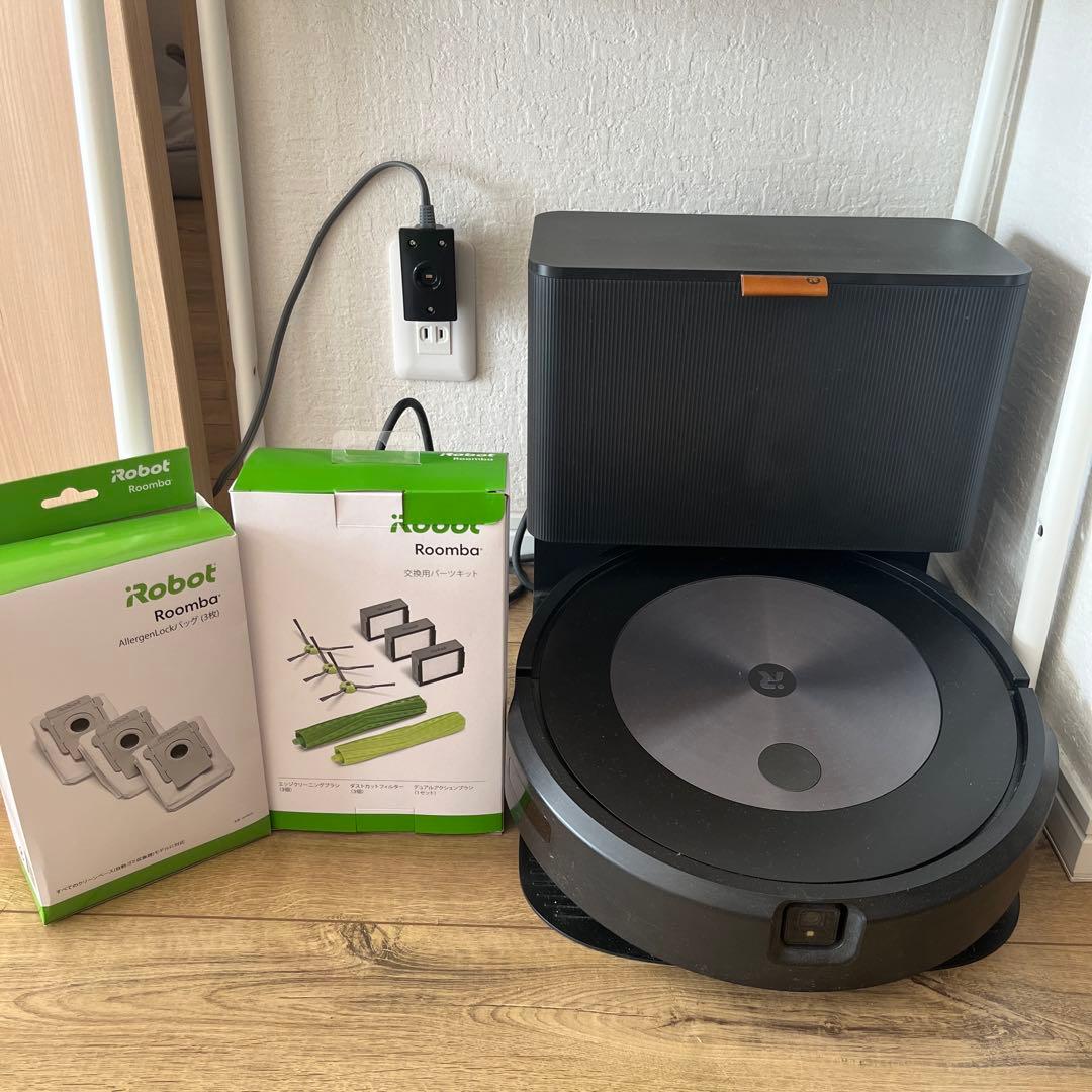 ルンバj7＋　交換パーツ付！ iRobot（アイロボット） ルンバ j7+ j7 i3 i5+ i3+ i3 i7+ i7 e5 e6 と