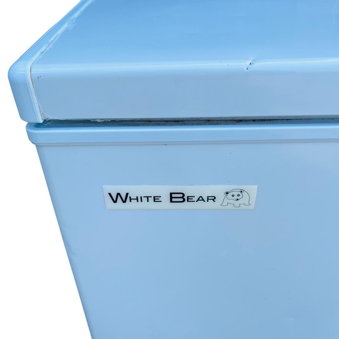 冷凍庫（送料込み）WHITE BEAR 業務用冷凍ストッカー - メルカリ