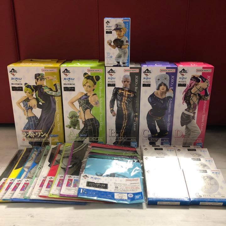 ジョジョ　一番くじ　ラストワン　プッチ神父　フィギュア　コンプリート　フルコンプ