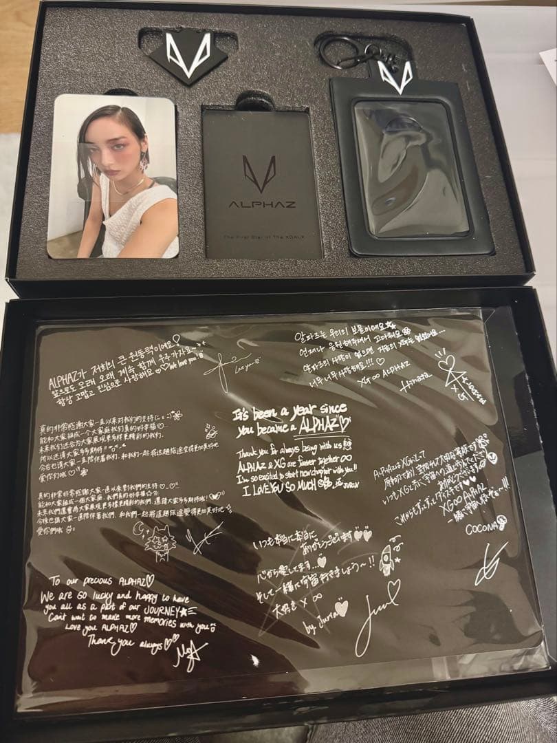 XG ALPHAZ THE BOX ZERO ONE ファンクラブ限定特典 XG ALPHAZ THE BOX