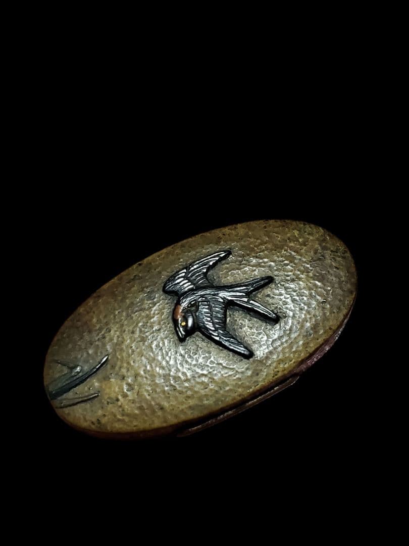 優品‼️　縁と頭　飛燕の図です　しとどめ付き