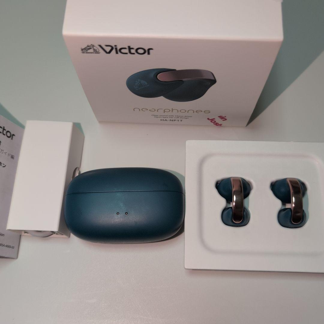 Victor HA-NP1T-A ティールブルー nearphones