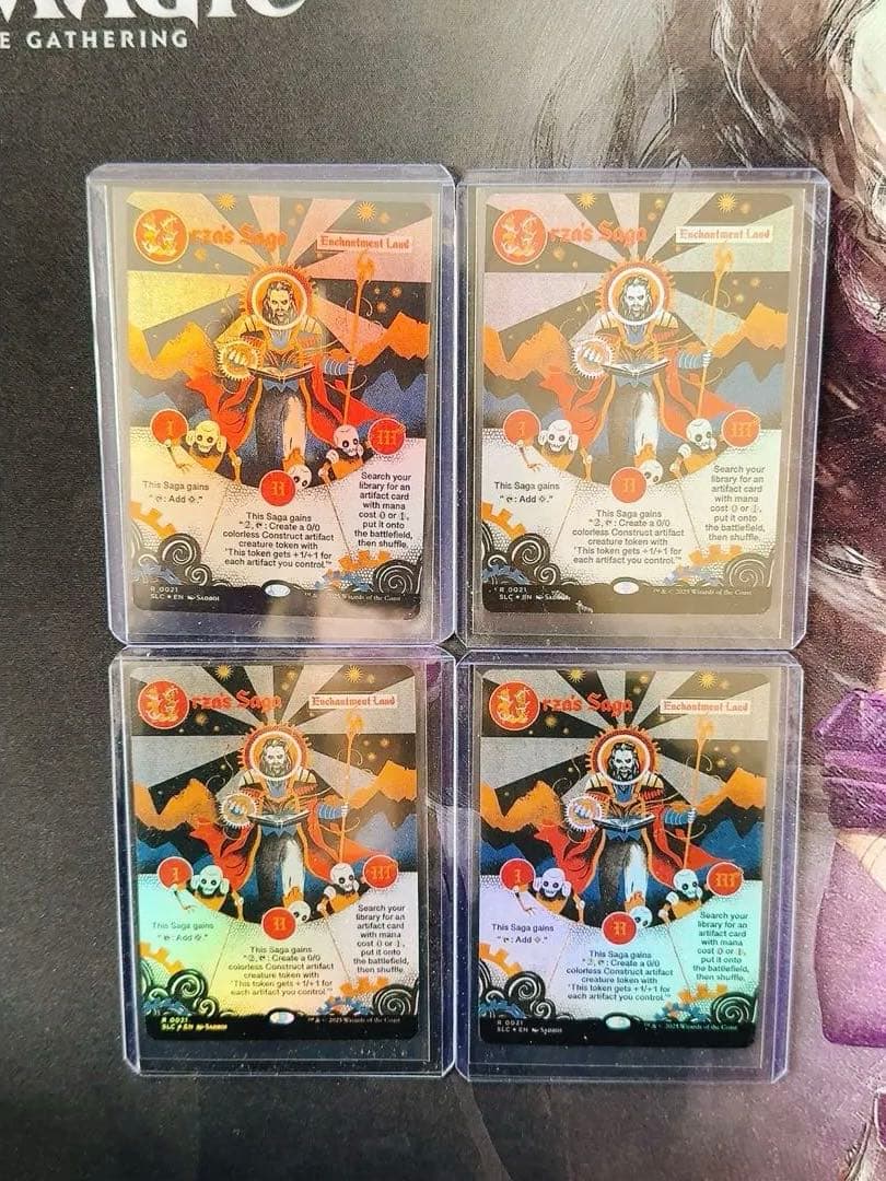 SLD foil】ウルザの物語 英語 4枚セット