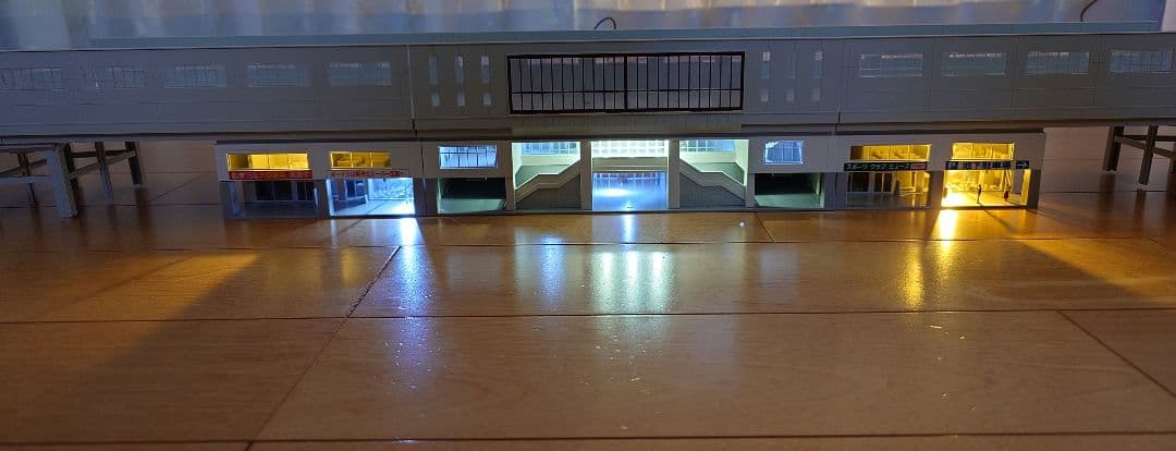 KATO Nゲージ 高架駅セット 23-125 照明キット付