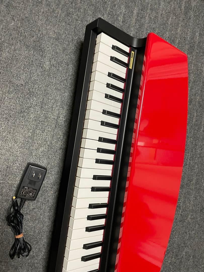 KORG microPIANO マイクロピアノ レッド 赤 電子ピアノ コルグ - メルカリ