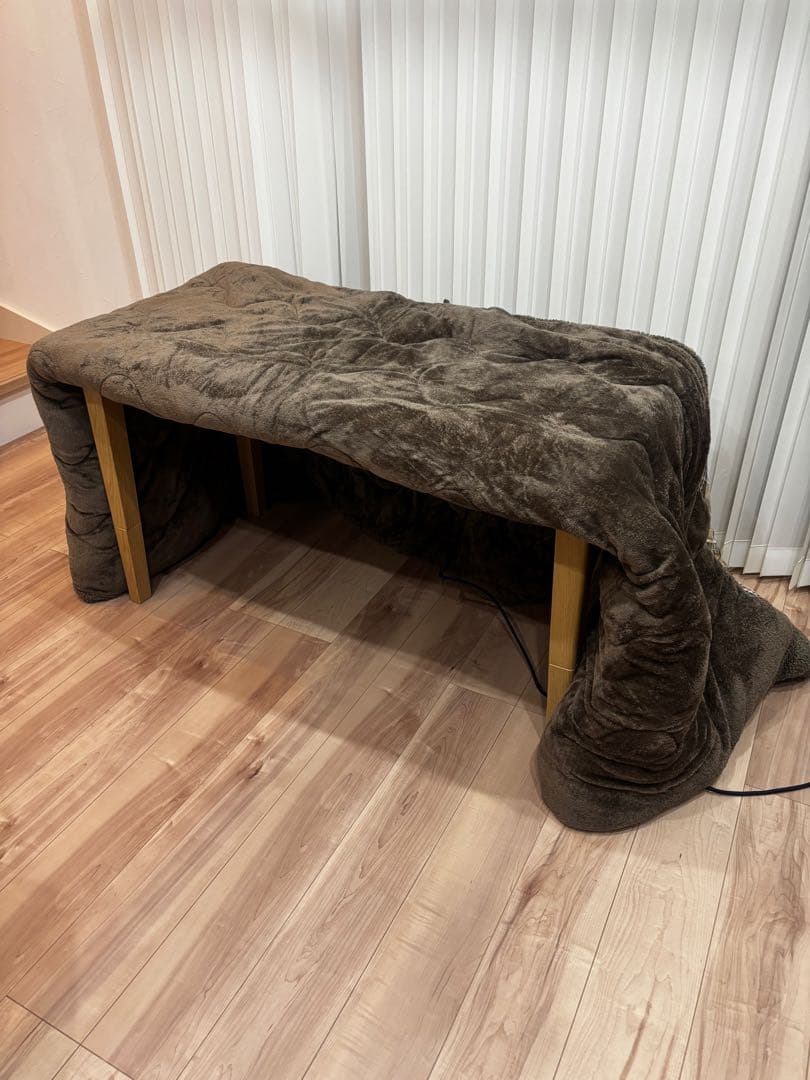 ひひひさん専用】こたつ・コンセント・USBポート付きソファ前高脚テーブル