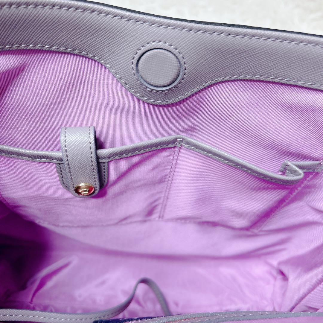 A.D.M.J 高級　本革 ワンショルダー 黒 シボ革 A4 ポーチ付　GC付き