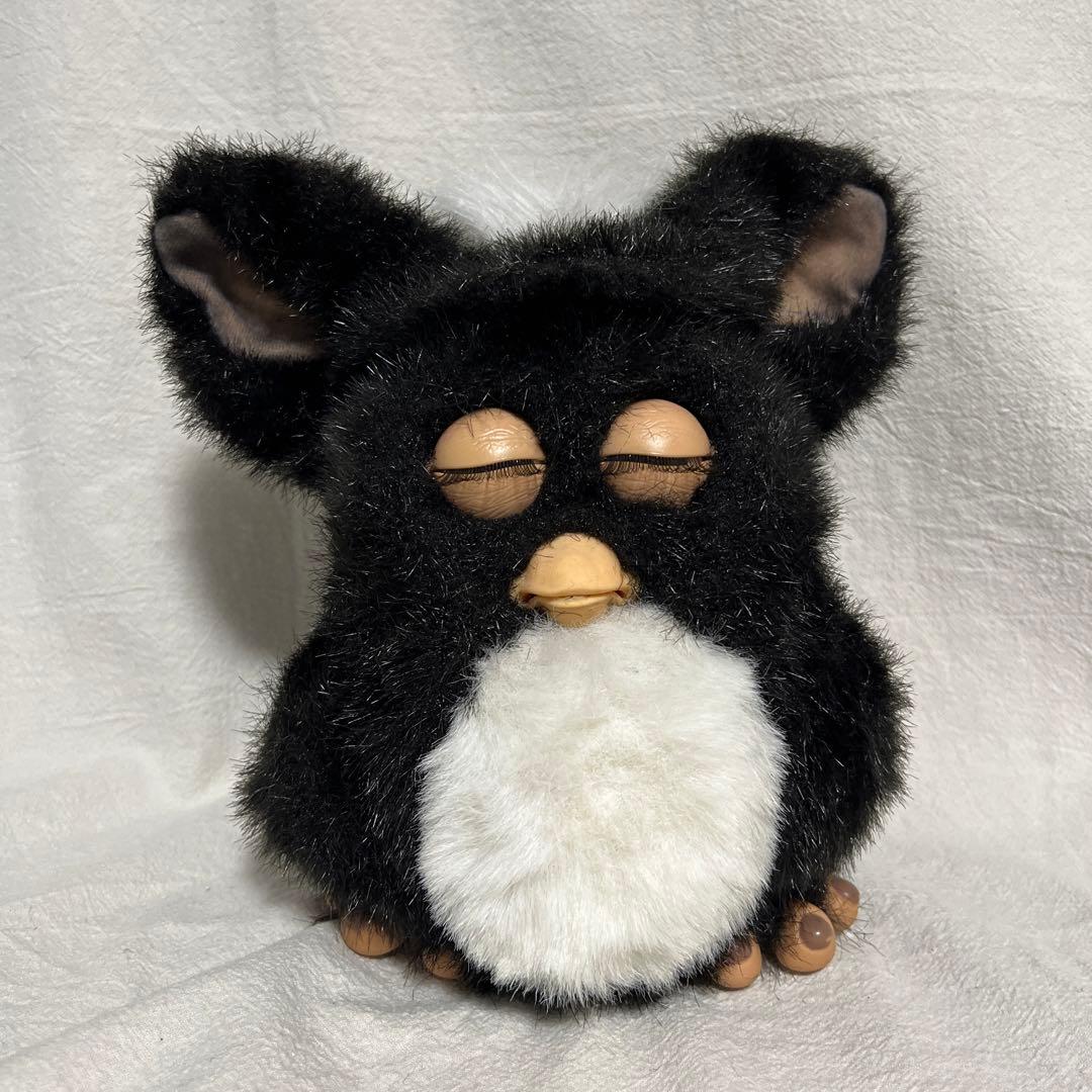 ファービー2 ミルキーパンダ ブルー目　ドイツ版 furby2005