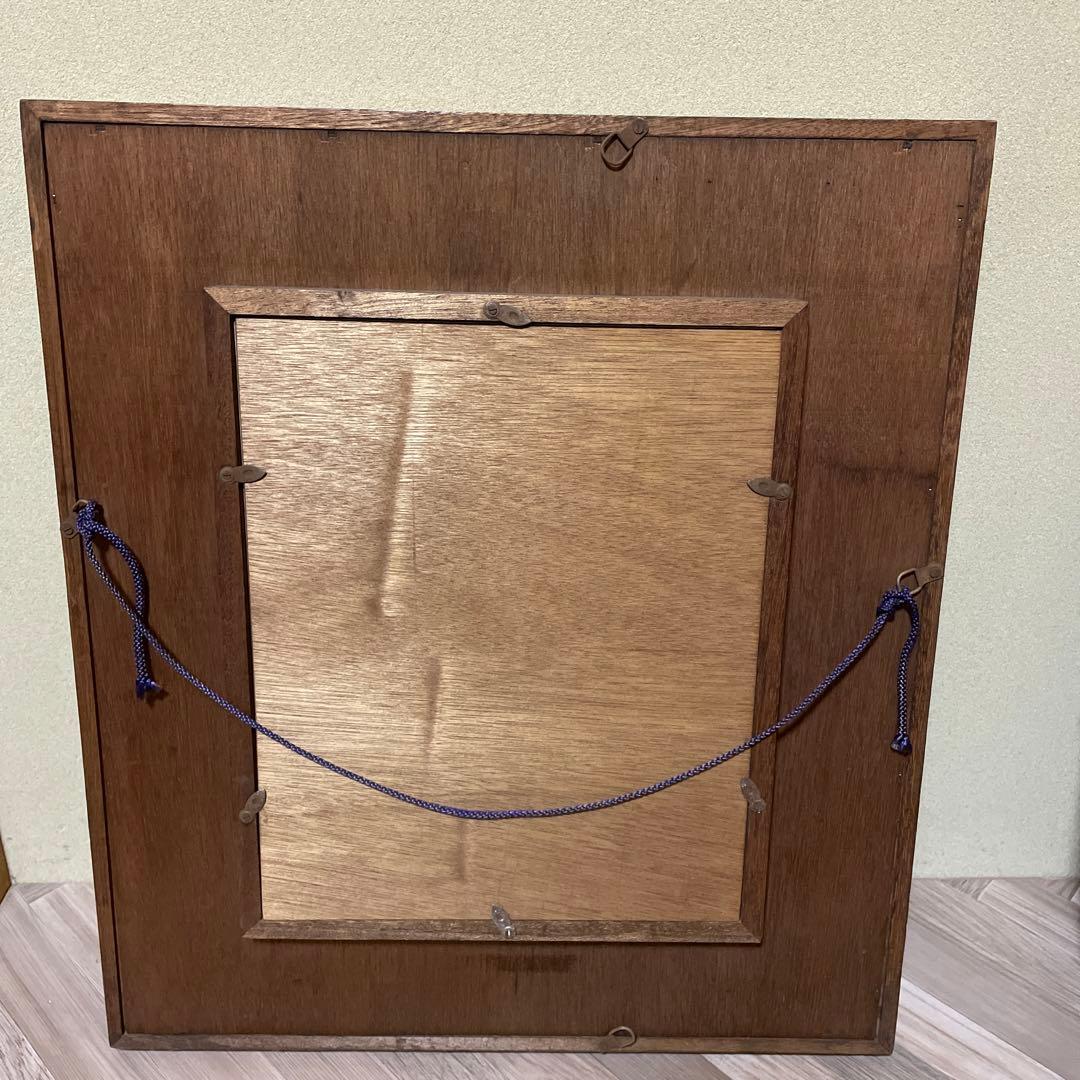 陶板画　林武　三岸節子　2点セット　鳴海製陶　ナルミ