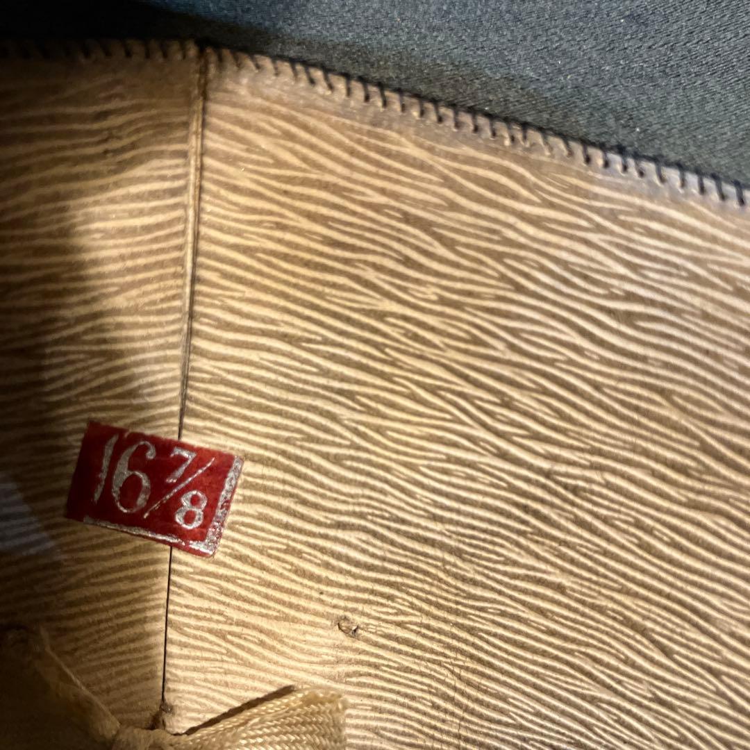 アンティーク革製 ハットケース シルクハット クリスティーズロンドン