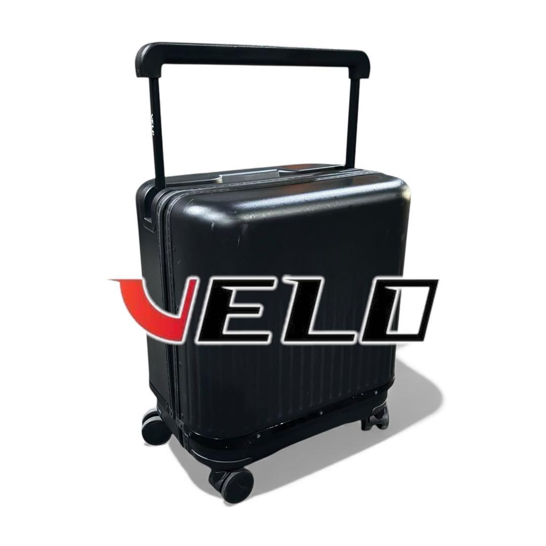 VELO 伸縮キャリーカート／容量調整可・4輪キャスター・ブラック VELO 伸縮キャリーカート／容量調整可・4輪キャスター・ブラック