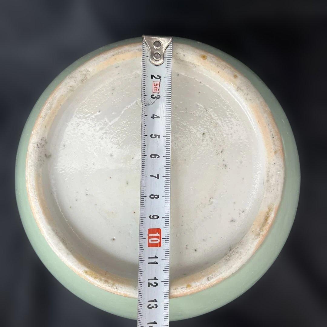 大正ロマン　茶道具　水屋瓶　青磁染付　火鉢　水瓶　金魚鉢　骨董