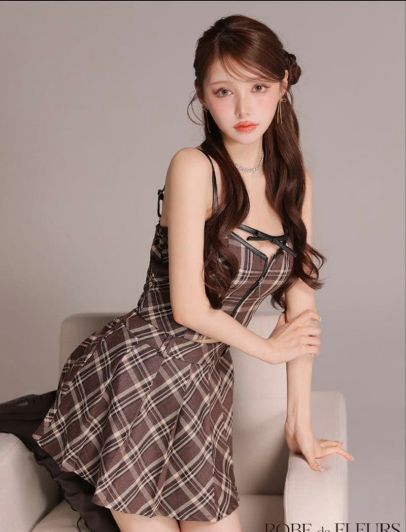 新品未使用タグ付き\"ROBE de FLEURS ローブドフルール