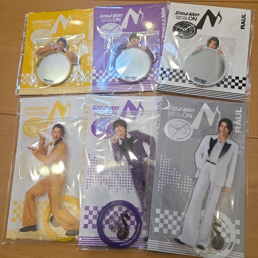 【新品未開封】コンプセット　 Man　on アクスタ　ミラーステッカー