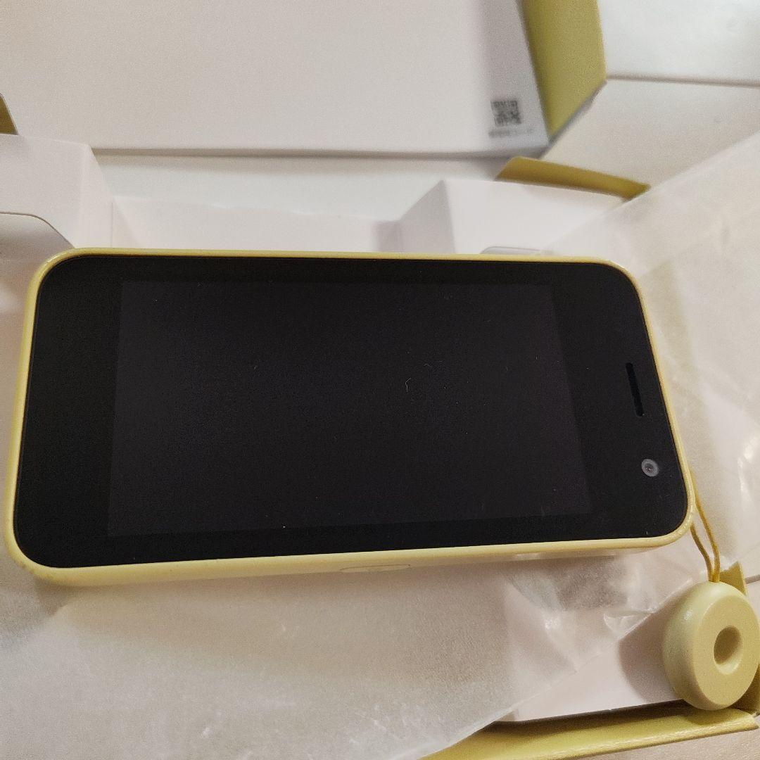 docomo キッズケータイ KY-41C 　イエロー　中古品