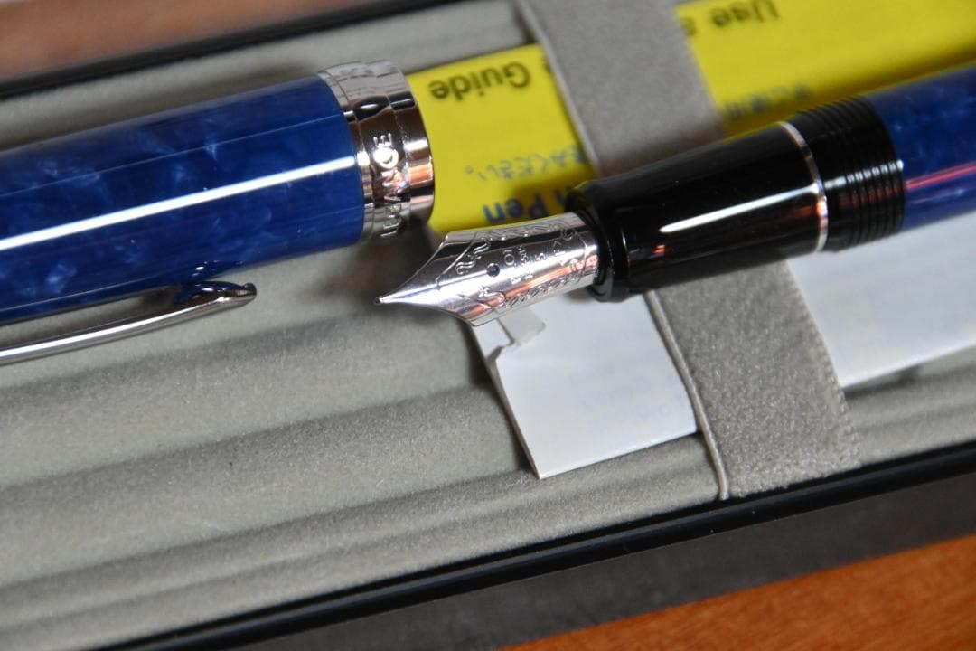 パイロット万年筆 カスタム レガンス ブルー F(細字)