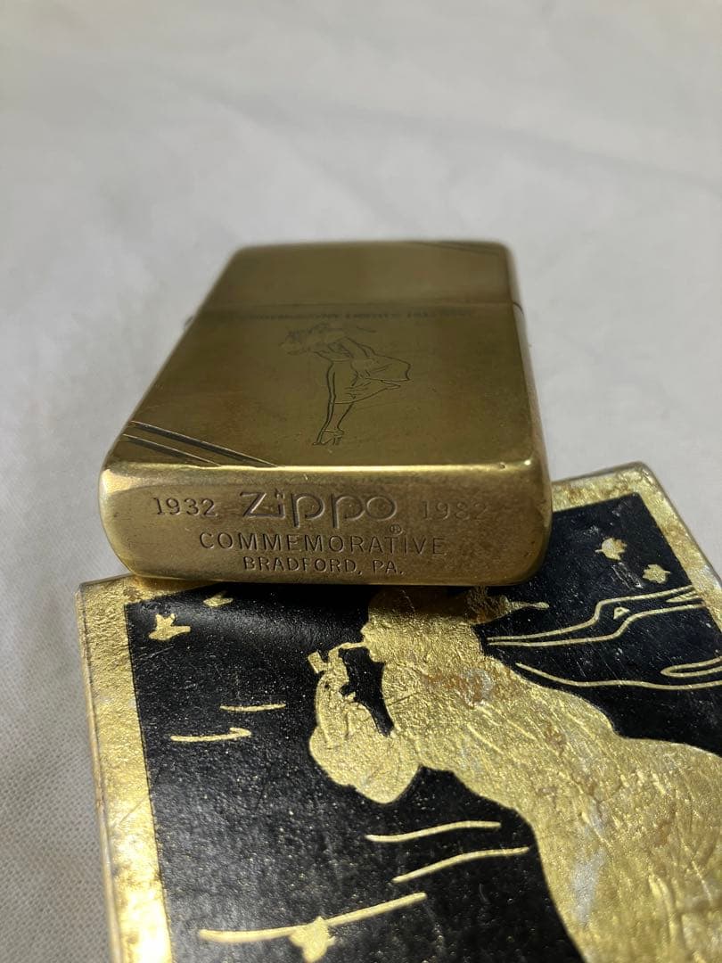 Zippo コメモラティブ1982年製 50周年記念ウィンディモデル - メルカリ