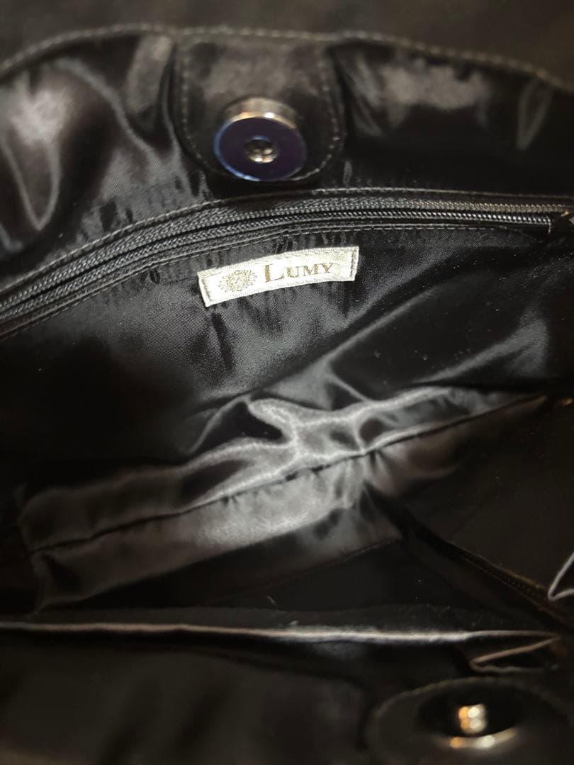 LUMY　はしもと　ハンドバッグ　皇室御用達　高級　ビーズバック