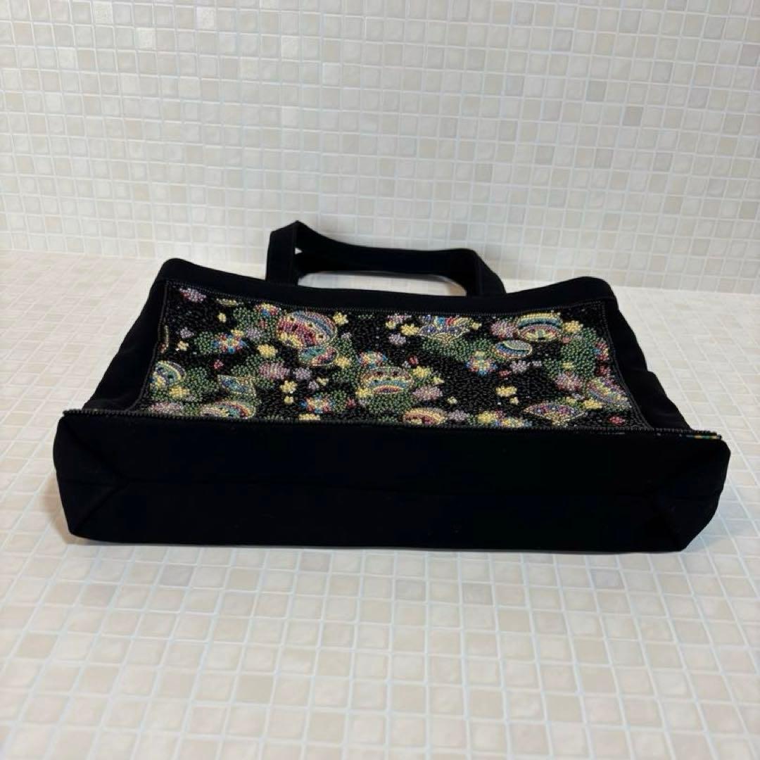 LUMY　はしもと　ハンドバッグ　皇室御用達　高級　ビーズバック