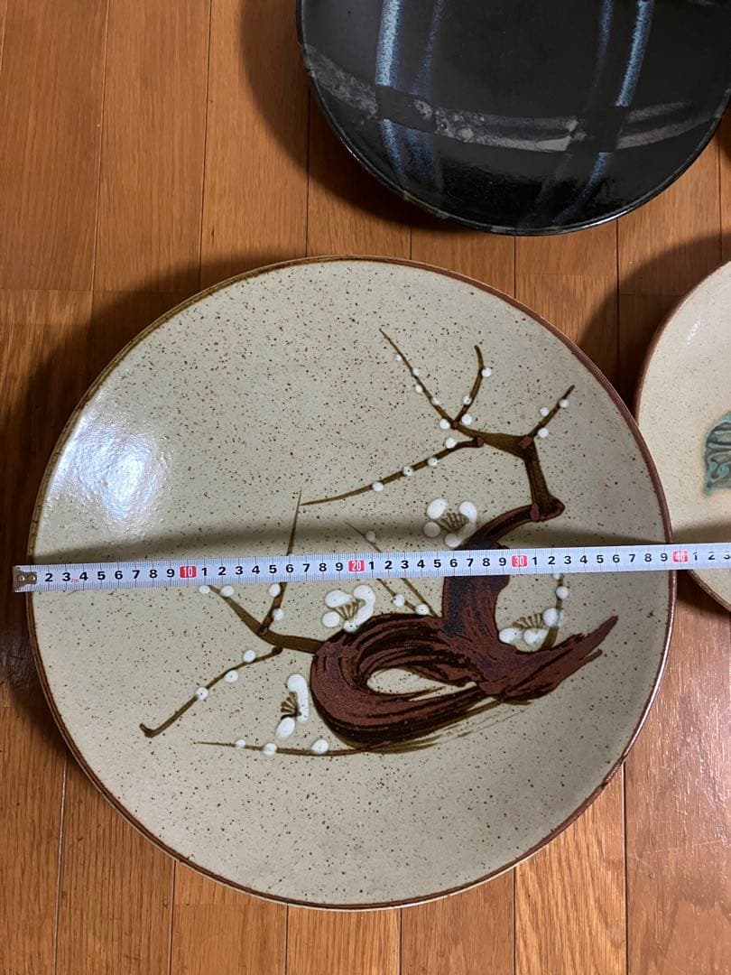 飾り 大皿 5枚 皿立て3個付き