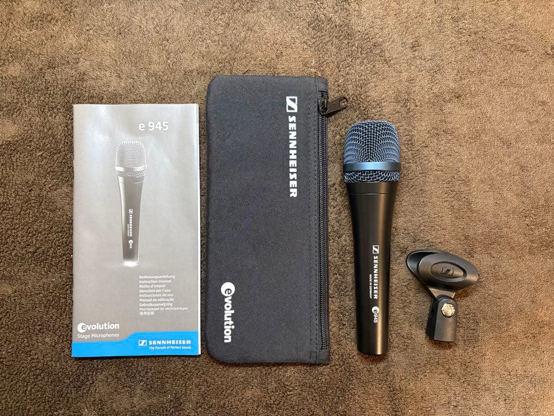 特別付属品付】 SENNHEISER e945ダイナミックマイク - メルカリ