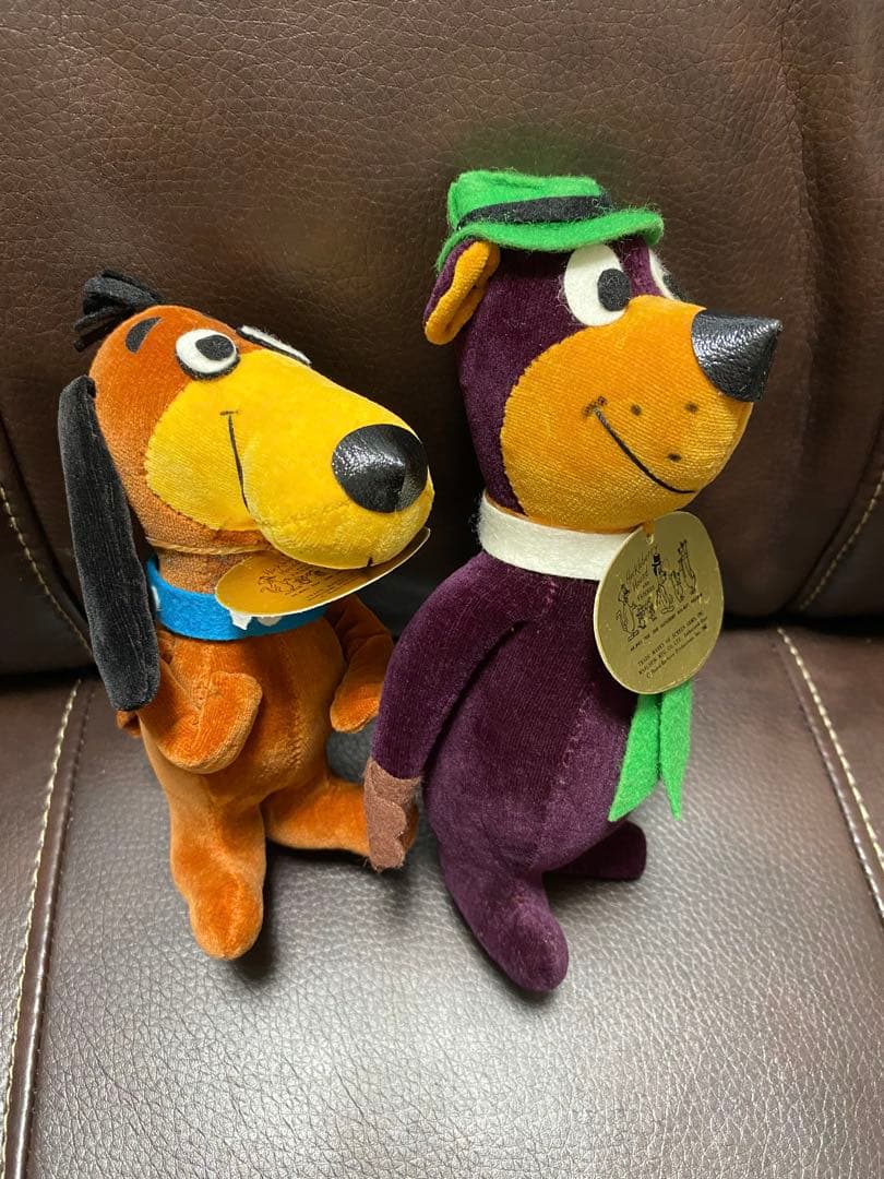 ハンナ・バーベラ ヴィンテージぬいぐるみ 2体セット