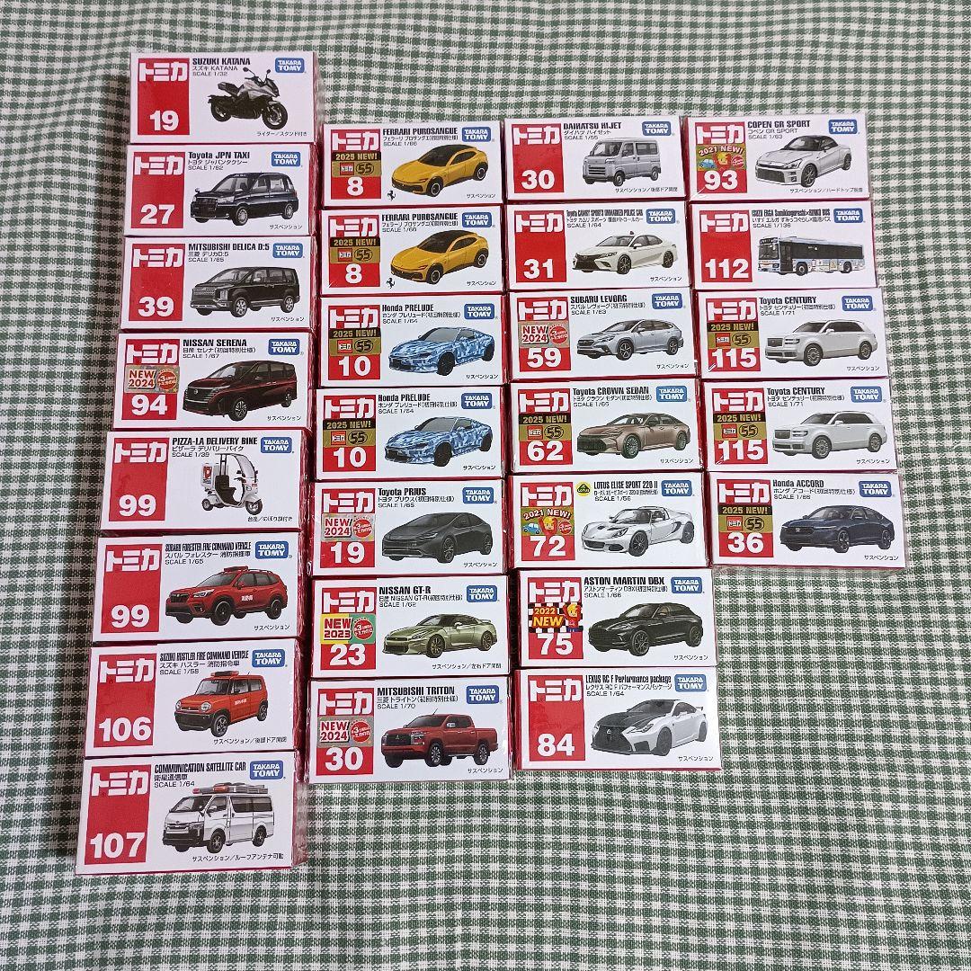 は*ん様 トミカ 27個 セット 初回 通常 ミニカー まとめ売り セット売り