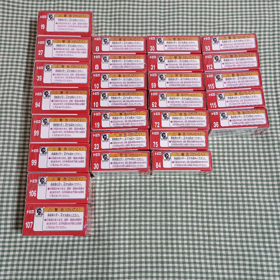 は*ん様 トミカ 27個 セット 初回 通常 ミニカー まとめ売り セット売り