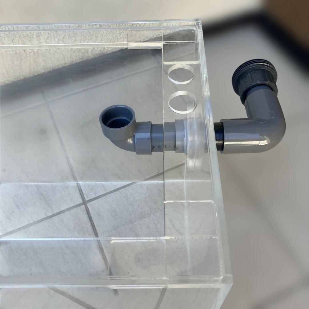 アクリル水槽60センチ サイドオーバーフロー