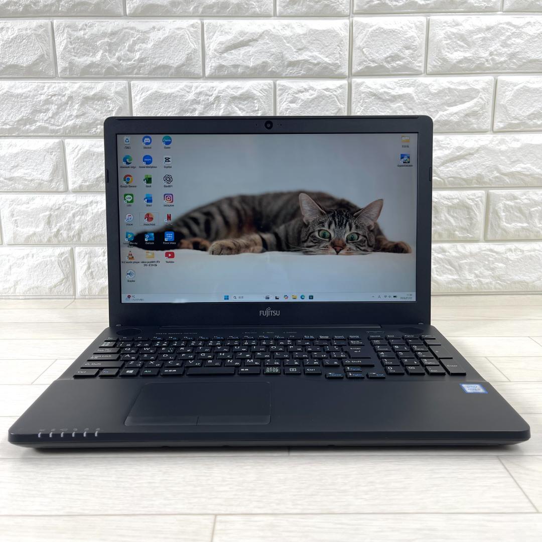 富士通 i7 高速SSD500G メモリ16 Windows11 ノートパソコン - メルカリ