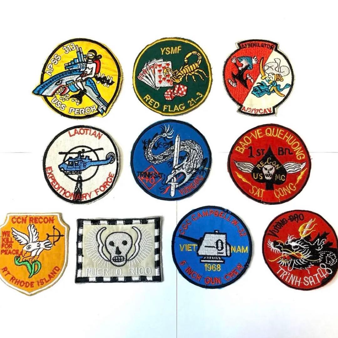 ベトナム戦争 ミリタリー ワッペン アメリカ軍 ビンテージ ベトジャン