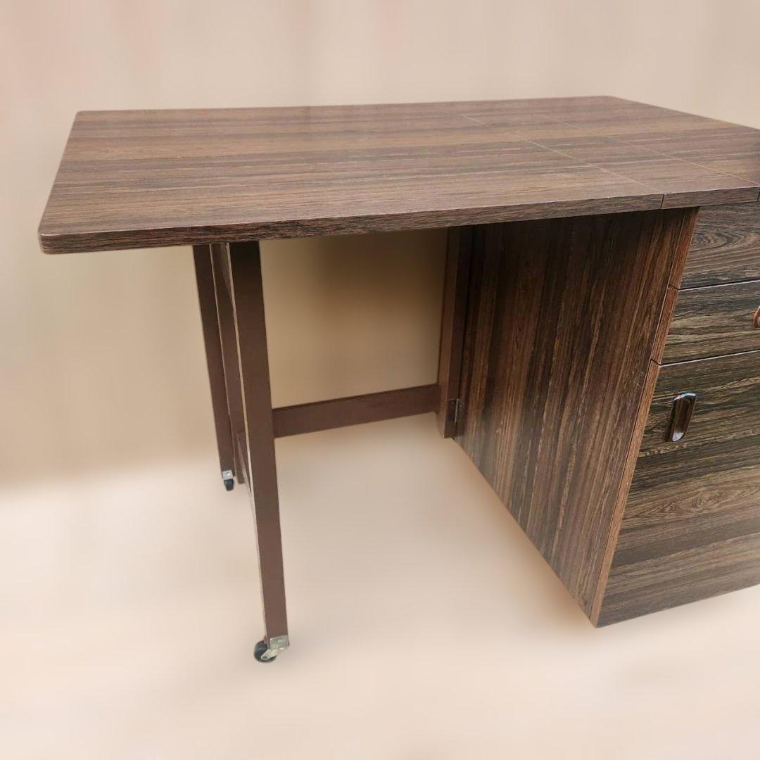 無垢一枚板サイドテーブル｜国産広葉樹 × ブラックアイアン｜一点もの