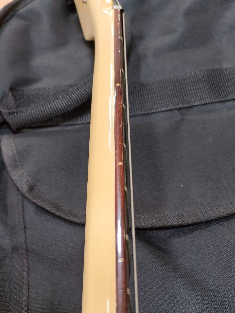 数日で出品終します了げアリアプロVA-353 ギター アイボリーソフトケース付き