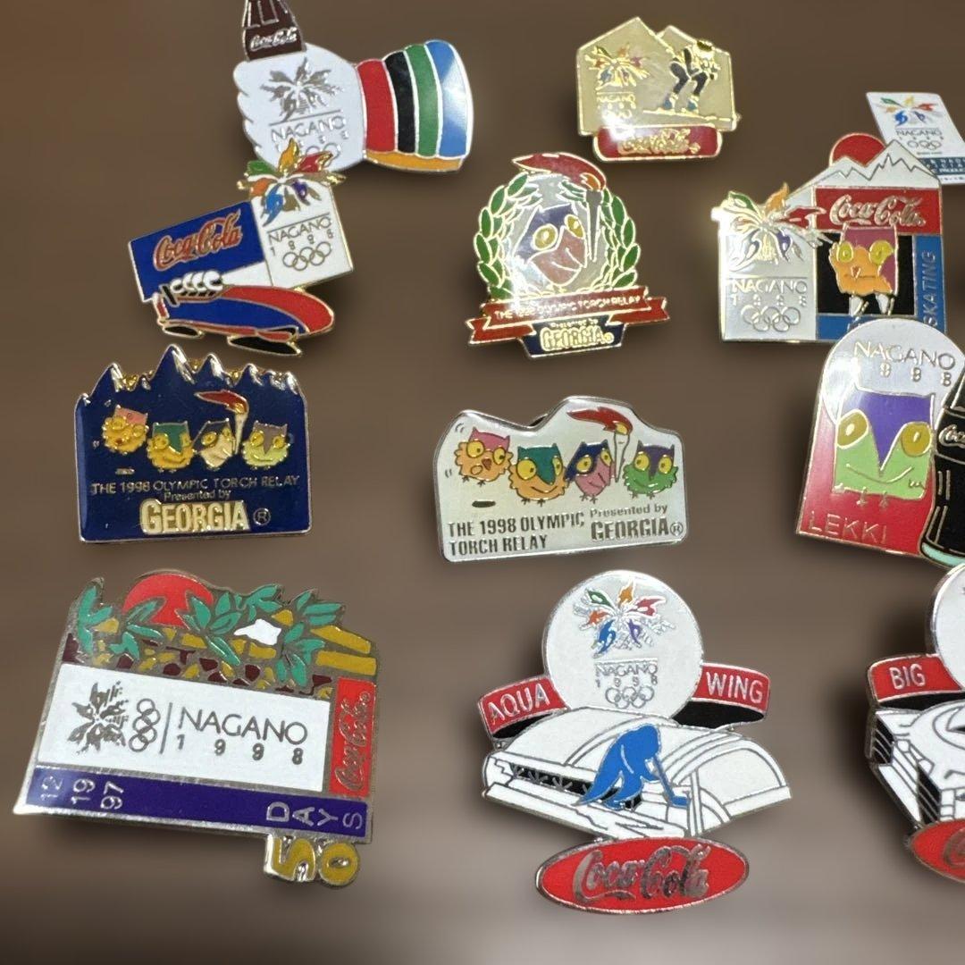 長野オリンピック1998 コカ・コーラ ピンバッジ 1個500円〜 - メルカリ