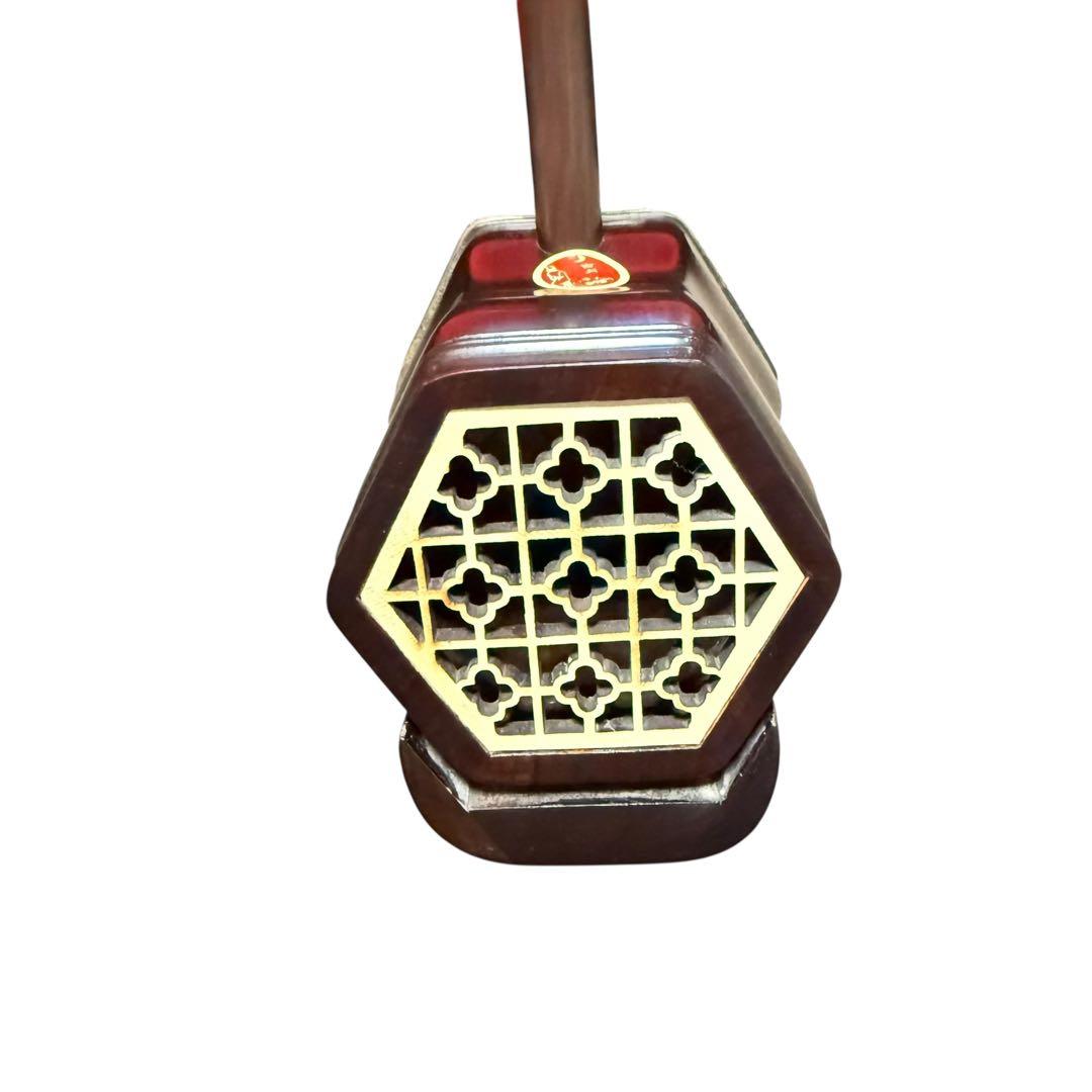 美品】中国蘇州製 古月二胡 ケース付き