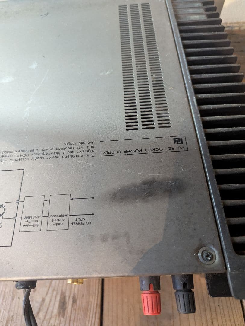 SONY ソニー　ステレオパワーアンプ　TA-N86