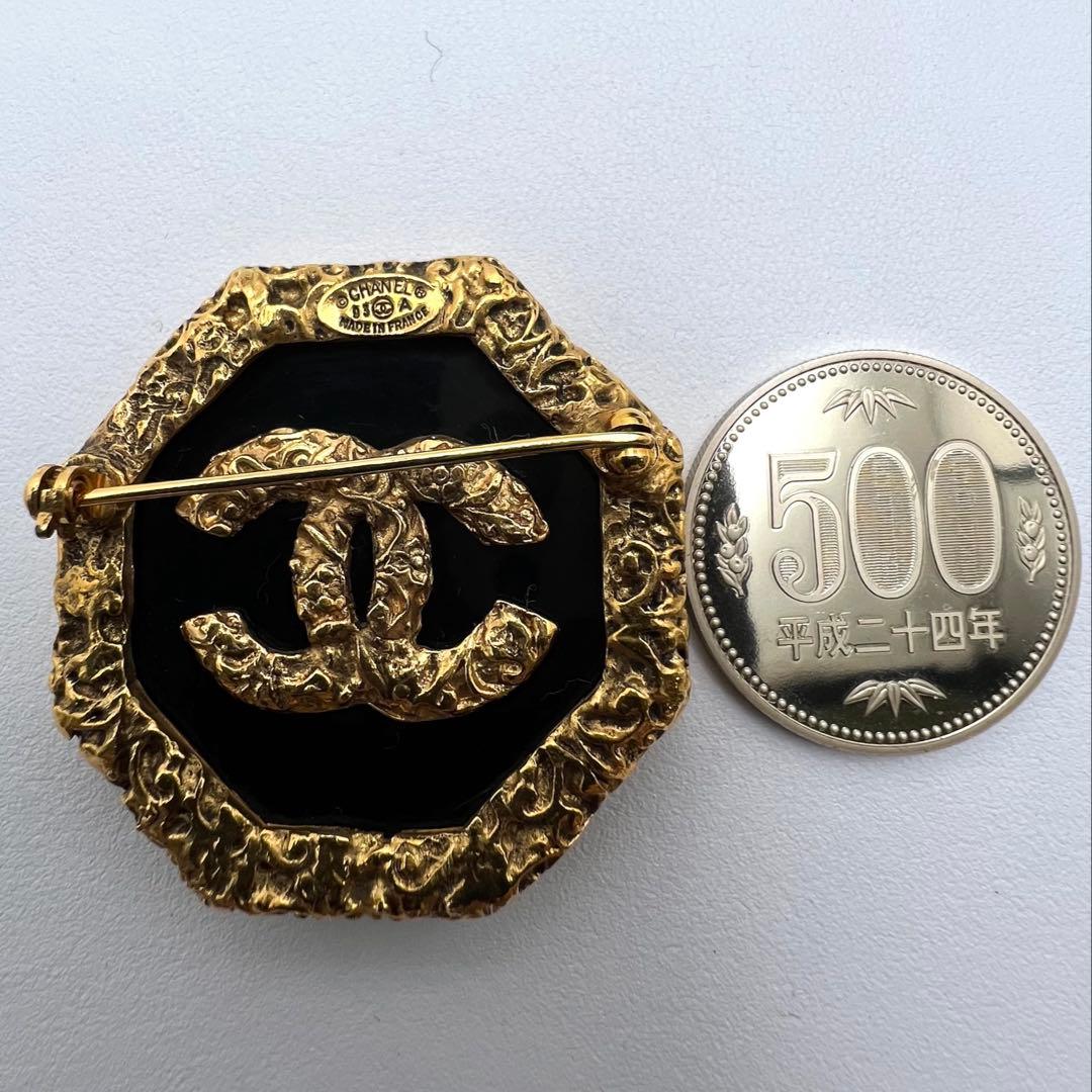 CHANEL シャネル 40.5㎜×39.5㎜ ブローチ 22.37 g