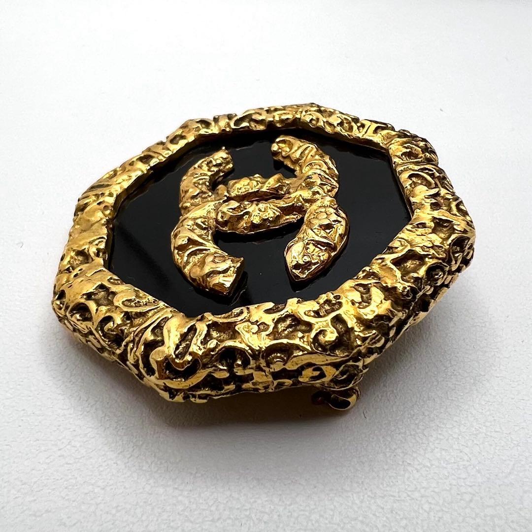 CHANEL シャネル 40.5㎜×39.5㎜ ブローチ 22.37 g